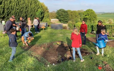 Potager « Les pots iront » à Vezin