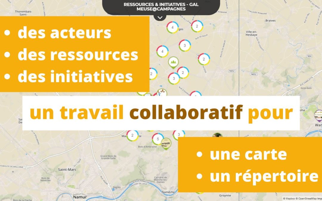 Carte des ressources et initiatives du territoire