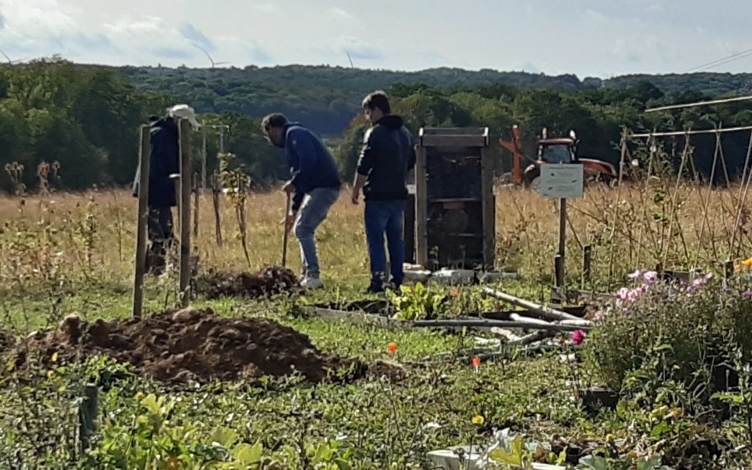 Le jardin d’en Ô, un lieu de rencontre et d’activités pour les habitants de Peu d’Eau.