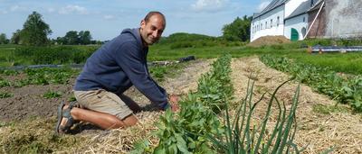 Adriano Boremanse Maraîcher au POTAGER DE WASSEIGES